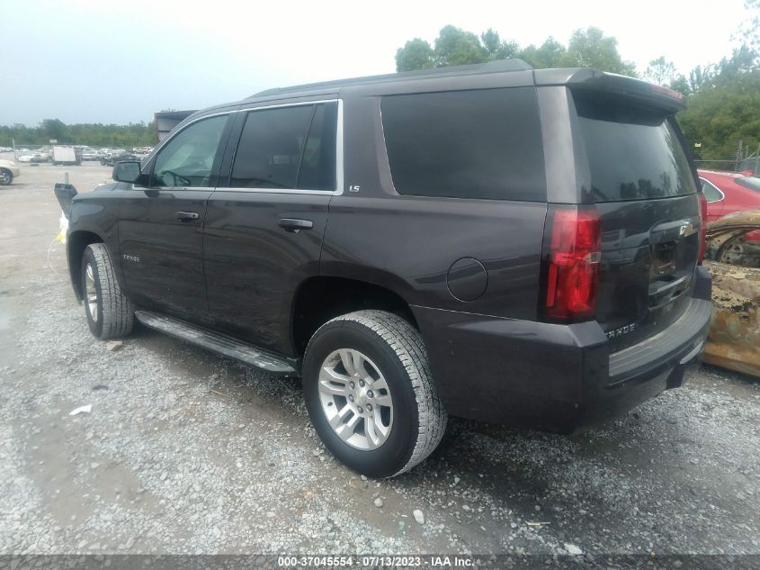 2015 CHEVROLET TAHOE LS - 1GNSCAKC1FR103937