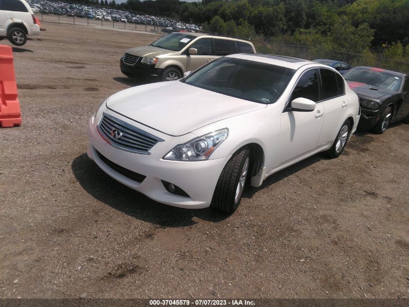 2013 INFINITI G37 SEDAN JOURNEY JN1CV6AP4DM715541
