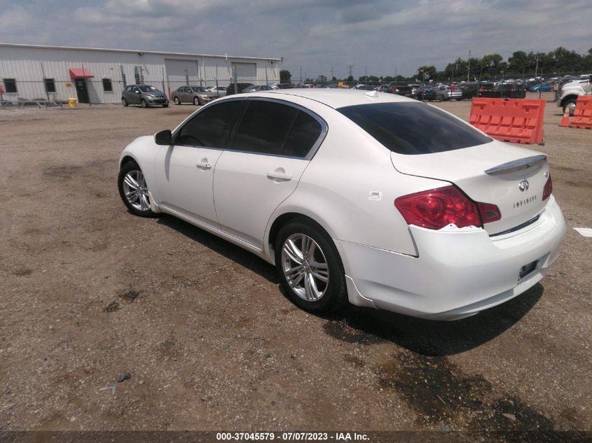 2013 INFINITI G37 SEDAN JOURNEY JN1CV6AP4DM715541