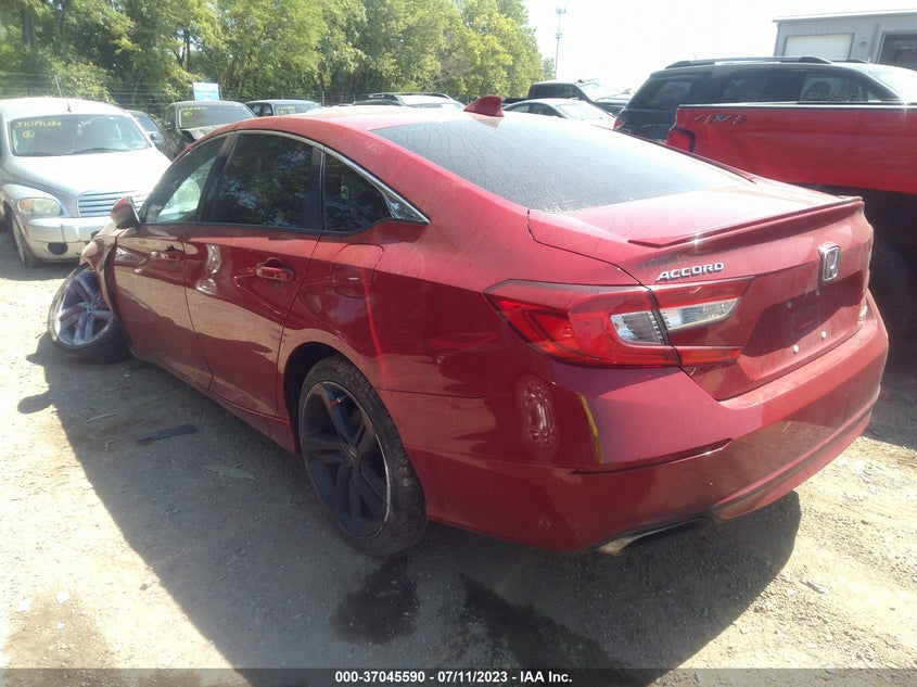 VIN 1HGCV1F34JA073570 2018 HONDA ACCORD SEDAN SPORT 1.5T