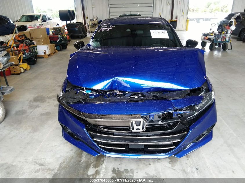 2022 HONDA ACCORD SEDAN SPORT - 1HGCV1F3XNA048646