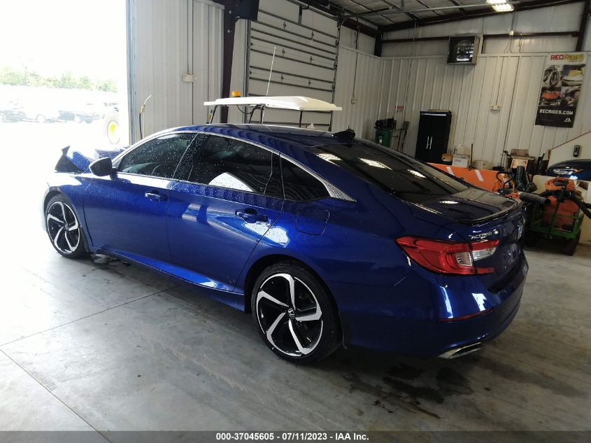 2022 HONDA ACCORD SEDAN SPORT - 1HGCV1F3XNA048646