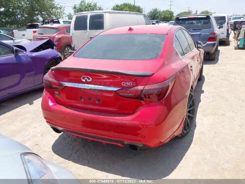 2018 INFINITI Q50 RED SPORT 400 - JN1FV7AR8JM480884