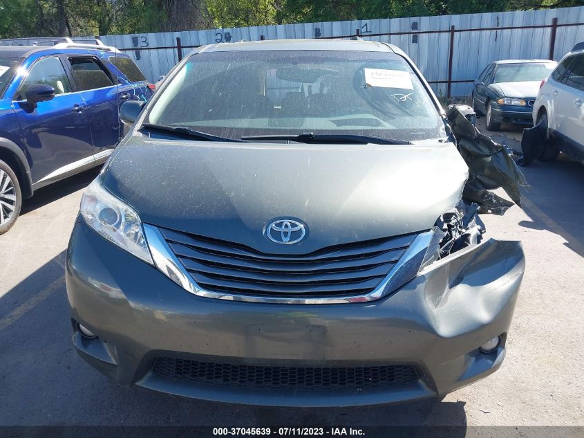 2013 TOYOTA SIENNA XLE/LIMITED - 5TDYK3DC0DF376607