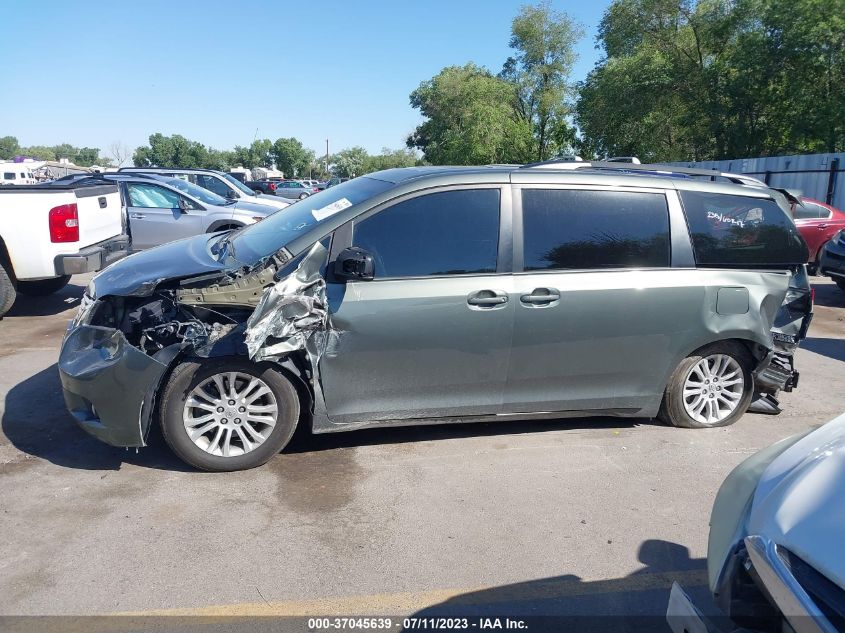 2013 TOYOTA SIENNA XLE/LIMITED - 5TDYK3DC0DF376607