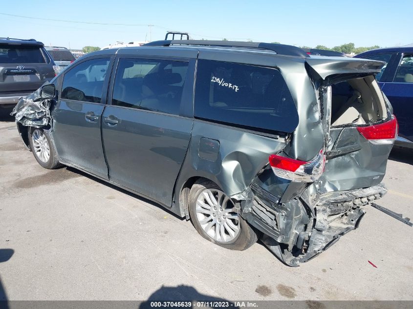 2013 TOYOTA SIENNA XLE/LIMITED - 5TDYK3DC0DF376607