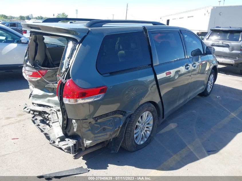 2013 TOYOTA SIENNA XLE/LIMITED - 5TDYK3DC0DF376607