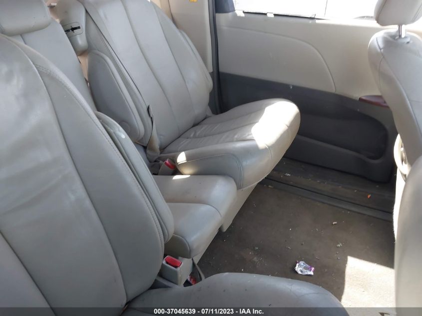 2013 TOYOTA SIENNA XLE/LIMITED - 5TDYK3DC0DF376607