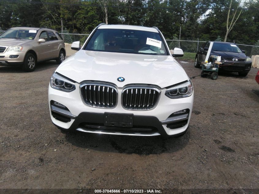 2019 BMW X3 XDRIVE30I - 5UXTR9C56KLP76549