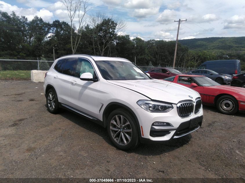 2019 BMW X3 XDRIVE30I - 5UXTR9C56KLP76549