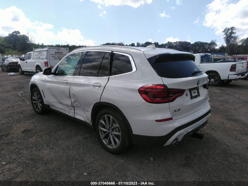 2019 BMW X3 XDRIVE30I - 5UXTR9C56KLP76549