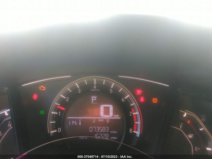 2017 HONDA CIVIC SEDAN LX - 19XFC2F51HE078838