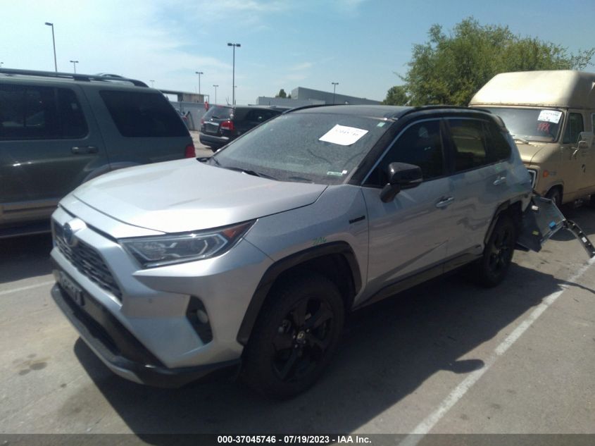 4T3E6RFV4MU029661 Toyota RAV4 HYBRID XSE 2