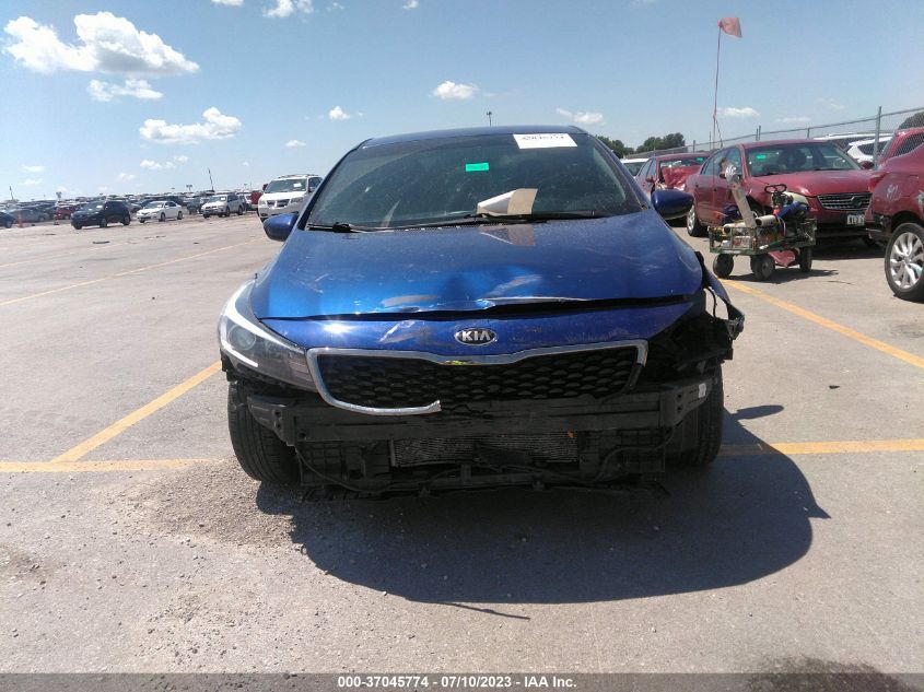 2017 KIA FORTE LX - 3KPFK4A70HE081608
