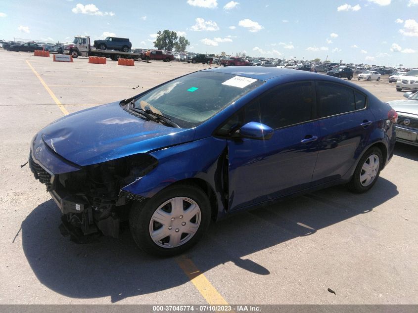 2017 KIA FORTE LX - 3KPFK4A70HE081608