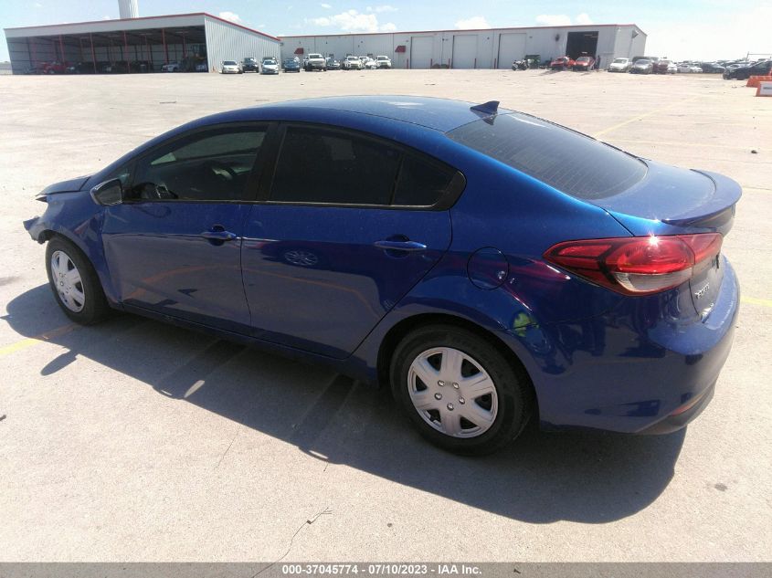 2017 KIA FORTE LX - 3KPFK4A70HE081608