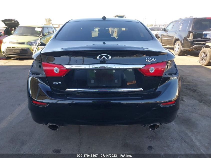 2014 INFINITI Q50 PREMIUM - JN1BV7AR7EM691997
