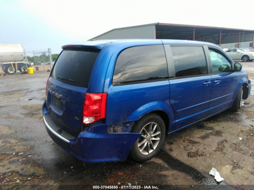 2013 DODGE GRAND CARAVAN R/T - 2C4RDGEG9DR800026