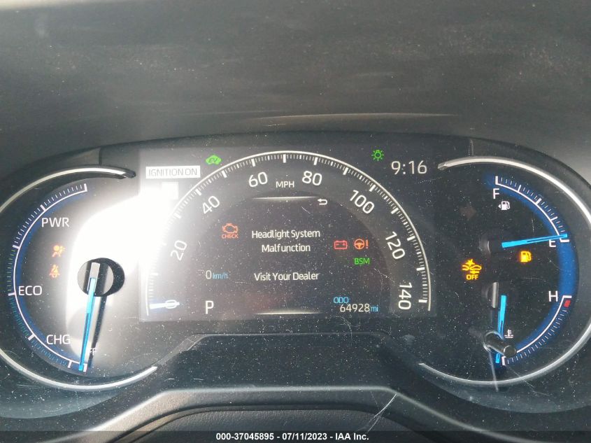 2020 TOYOTA RAV4 XSE - 2T3EWRFV2LW068442