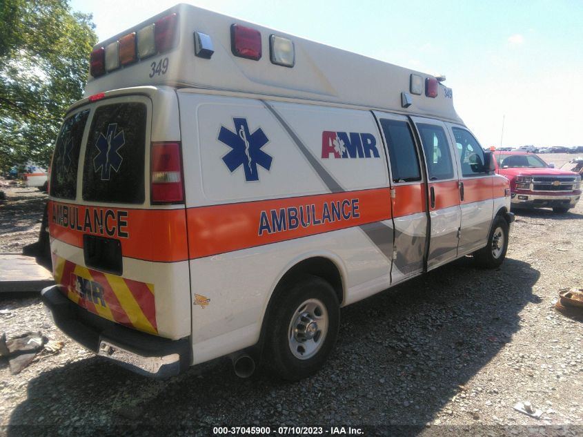 2015 CHEVROLET EXPRESS CARGO VAN DIESEL - 1GBZGUCLXF1276533