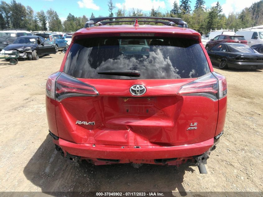 2016 TOYOTA RAV4 LE - JTMBFREV4GJ059654