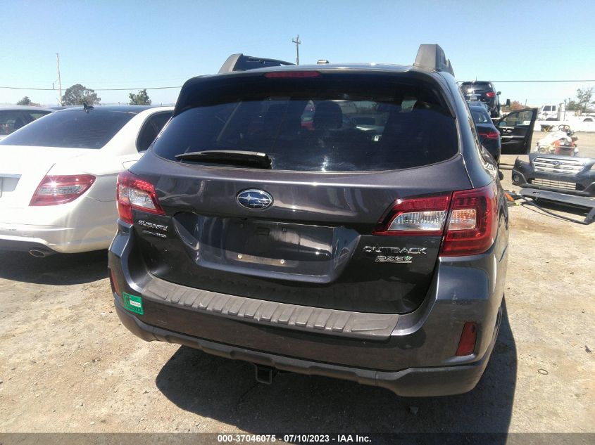 2015 SUBARU OUTBACK 2.5I PREMIUM - 4S4BSACC4F3263285