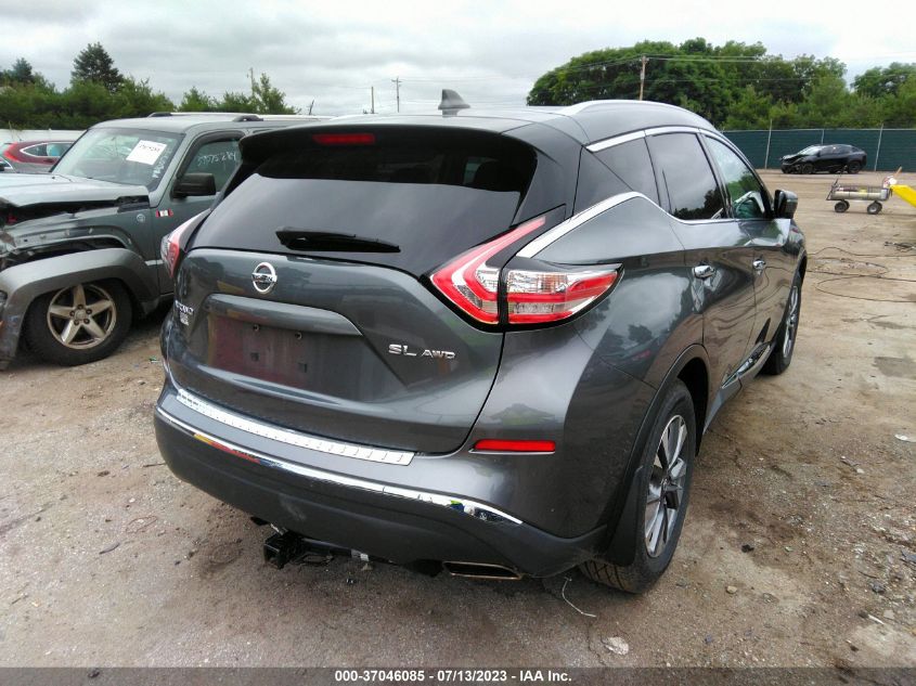 2017 NISSAN MURANO SL - 5N1AZ2MH0HN149220