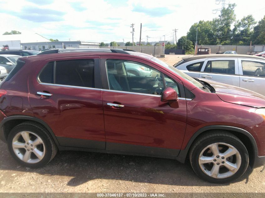 2016 CHEVROLET TRAX LTZ - 3GNCJRSB0GL263199
