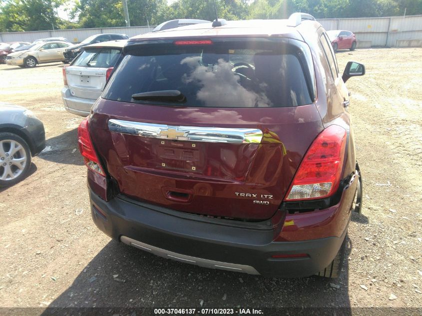 2016 CHEVROLET TRAX LTZ - 3GNCJRSB0GL263199