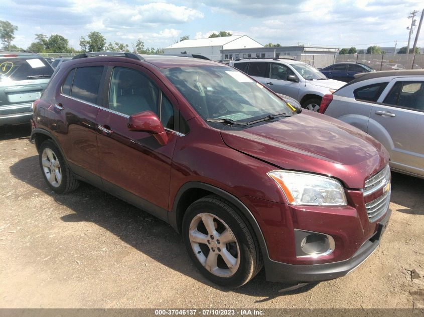 2016 CHEVROLET TRAX LTZ - 3GNCJRSB0GL263199