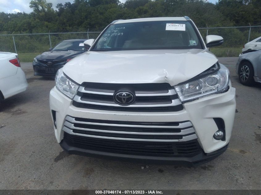 2019 TOYOTA HIGHLANDER SE/XLE - 5TDKZRFH6KS557429