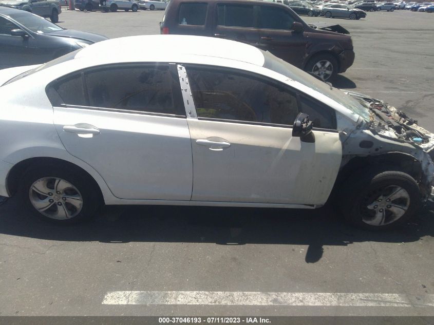 2015 HONDA CIVIC SEDAN LX - 19XFB2E53FE027195