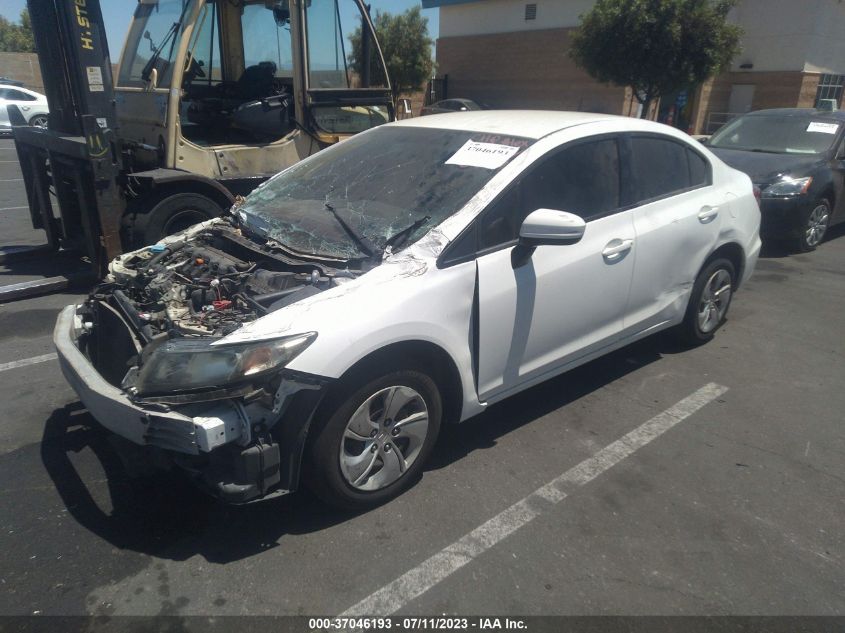 2015 HONDA CIVIC SEDAN LX - 19XFB2E53FE027195