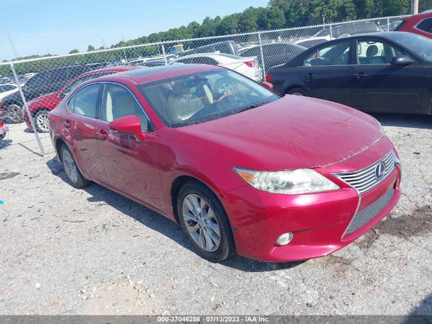 2013 LEXUS ES 300H HYBRID - JTHBW1GG1D2028012