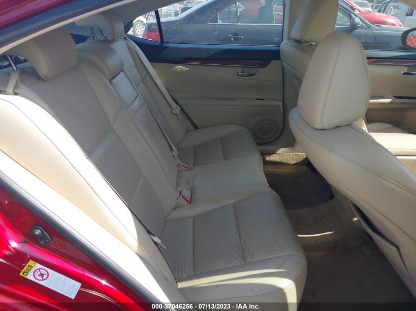 2013 LEXUS ES 300H HYBRID - JTHBW1GG1D2028012