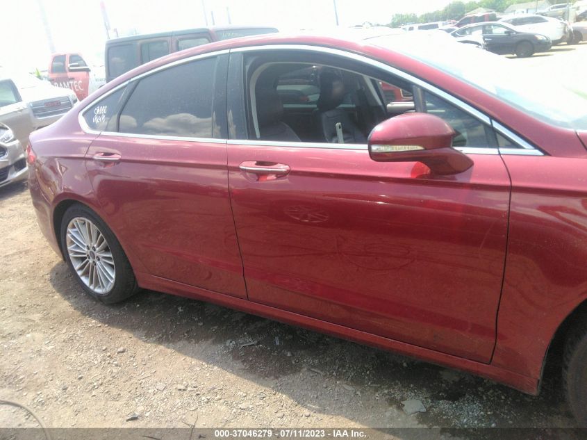 2016 FORD FUSION SE - 3FA6P0T97GR167441