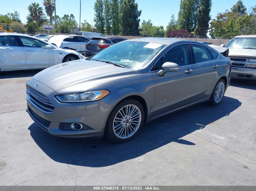 2014 FORD FUSION SE HYBRID - 3FA6P0LU7ER220897