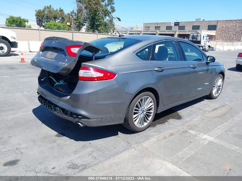 2014 FORD FUSION SE HYBRID - 3FA6P0LU7ER220897