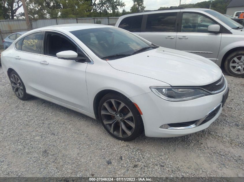2015 CHRYSLER 200 C - 1C3CCCCB5FN501159