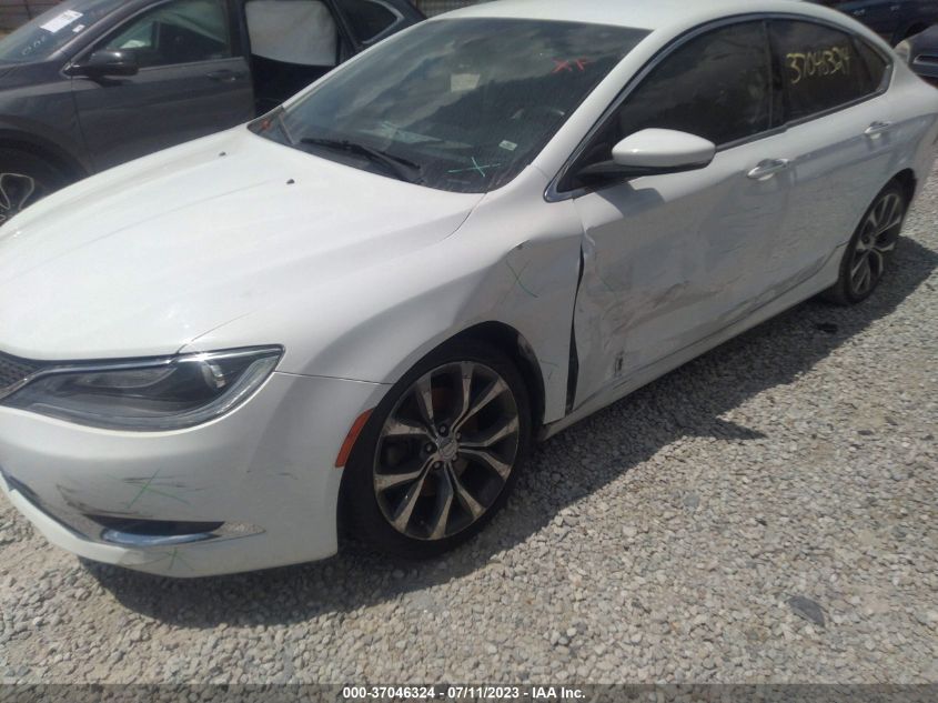 2015 CHRYSLER 200 C - 1C3CCCCB5FN501159