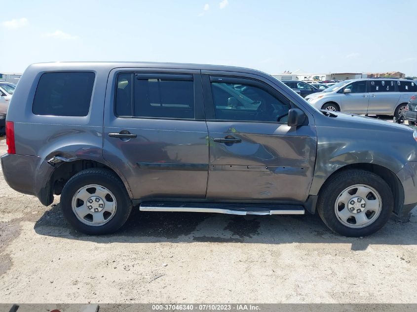 2015 HONDA PILOT LX - 5FNYF3H21FB012841