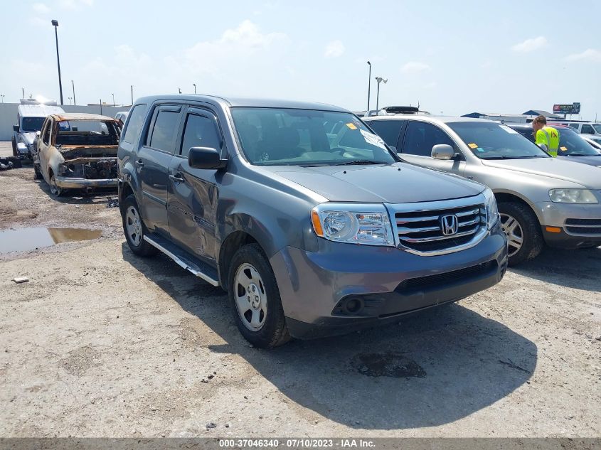 2015 HONDA PILOT LX - 5FNYF3H21FB012841