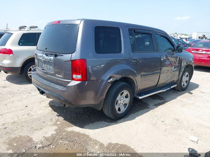 2015 HONDA PILOT LX - 5FNYF3H21FB012841