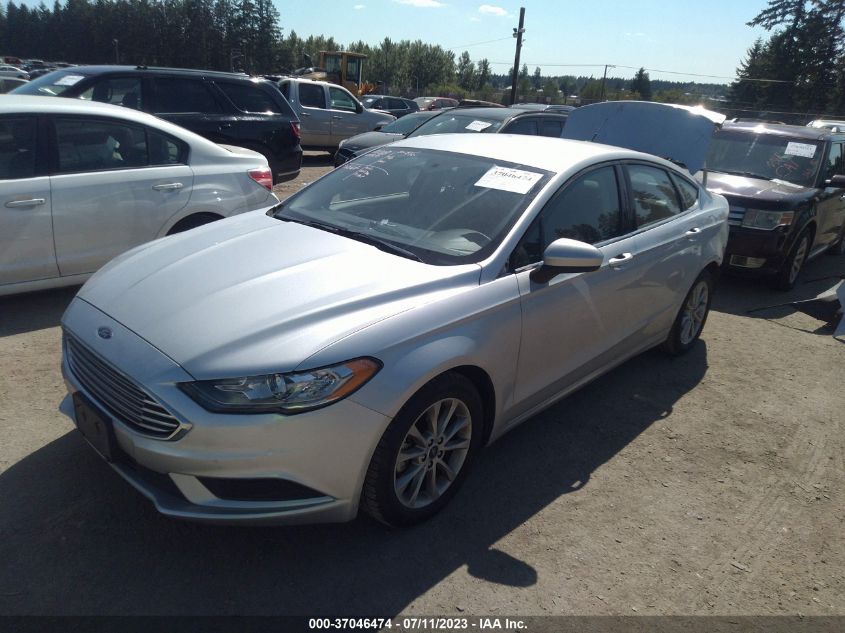 2017 FORD FUSION SE - 3FA6P0H70HR297344