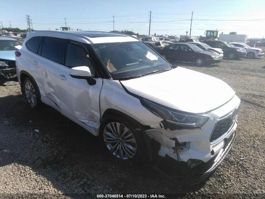 2020 TOYOTA HIGHLANDER PLATINUM - 5TDFZRBH6LS043394