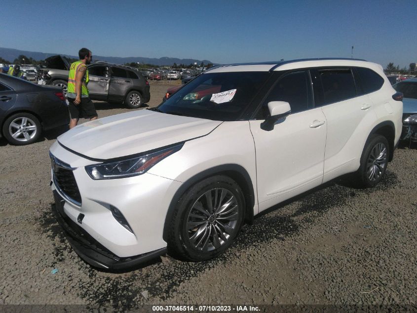 2020 TOYOTA HIGHLANDER PLATINUM - 5TDFZRBH6LS043394