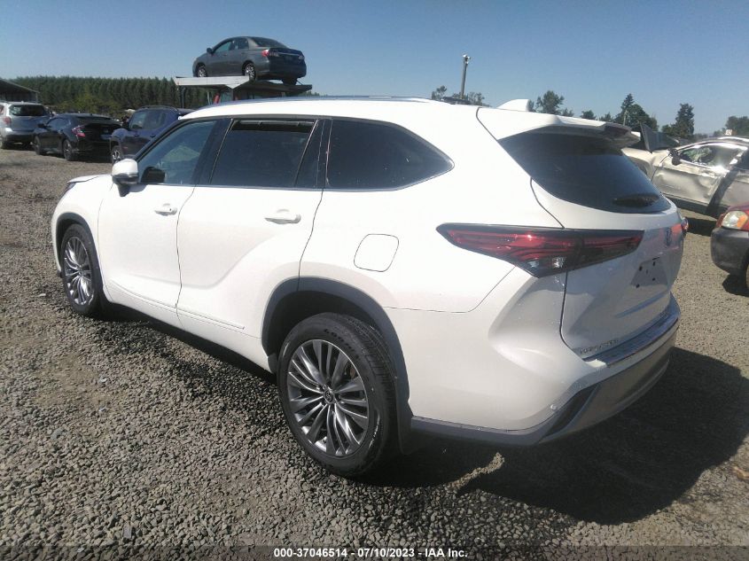 2020 TOYOTA HIGHLANDER PLATINUM - 5TDFZRBH6LS043394