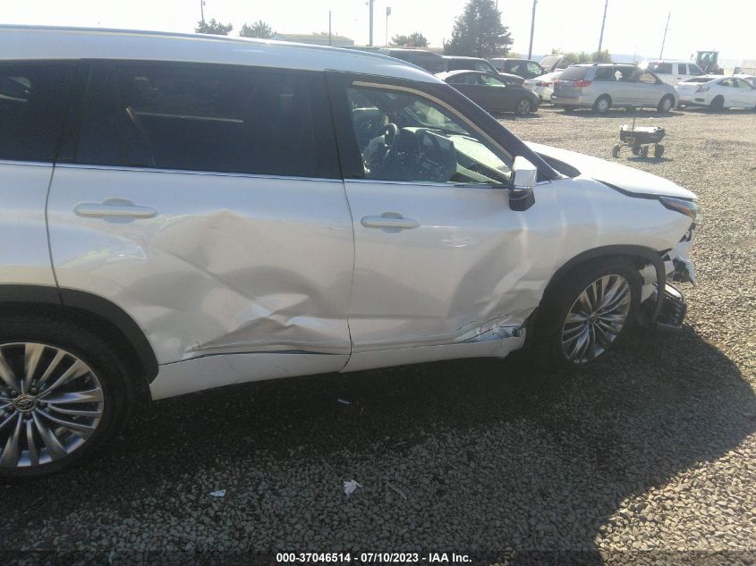 2020 TOYOTA HIGHLANDER PLATINUM - 5TDFZRBH6LS043394