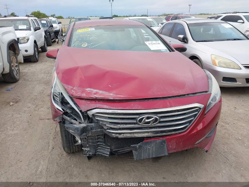 2016 HYUNDAI SONATA 2.4L SE - 5NPE24AF6GH353589