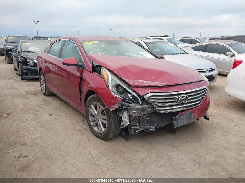 2016 HYUNDAI SONATA 2.4L SE - 5NPE24AF6GH353589